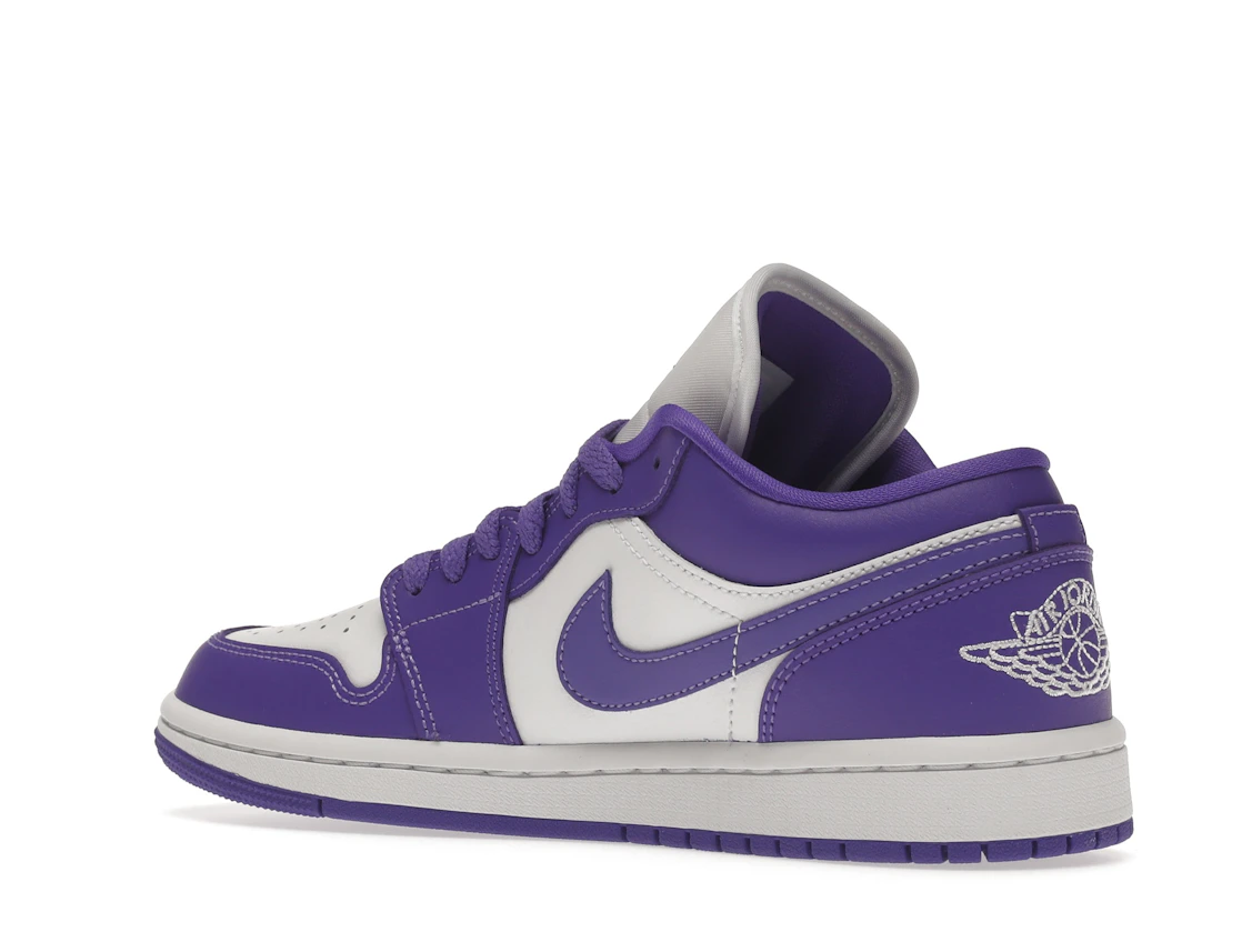 Vue 23 de Jordan 1 Low Psychic Purple 