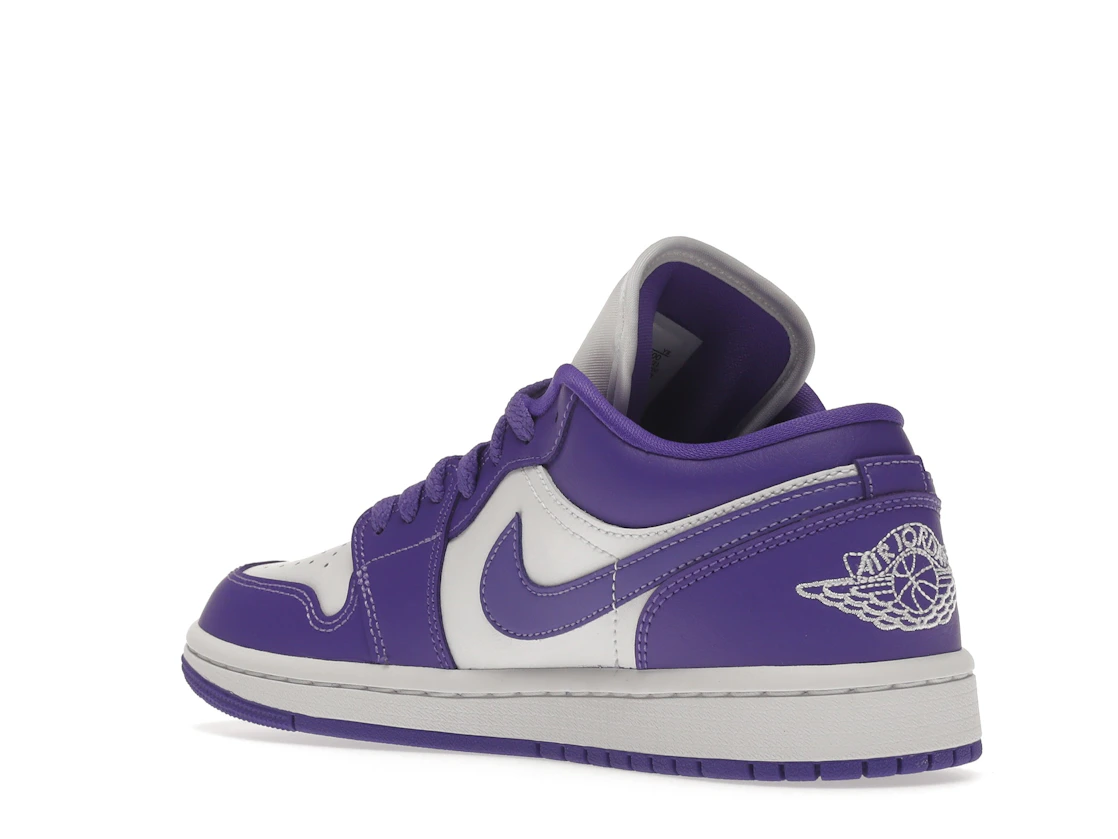 Vue 24 de Jordan 1 Low Psychic Purple 