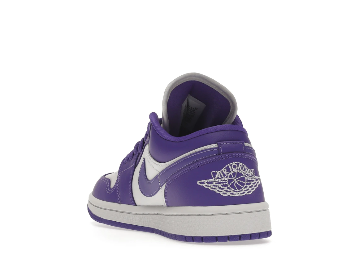 Vue 26 de Jordan 1 Low Psychic Purple 