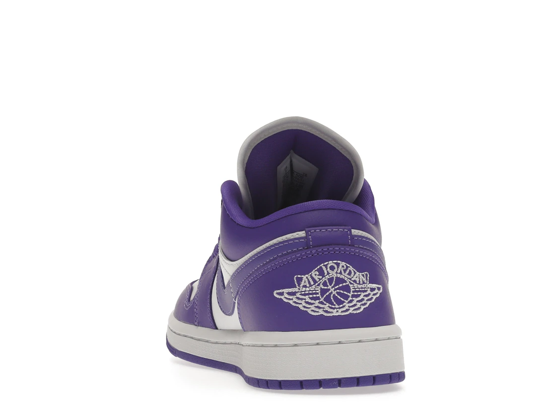 Vue 27 de Jordan 1 Low Psychic Purple 