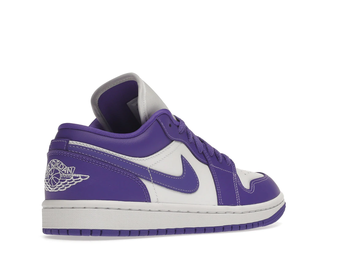 Vue 33 de Jordan 1 Low Psychic Purple 