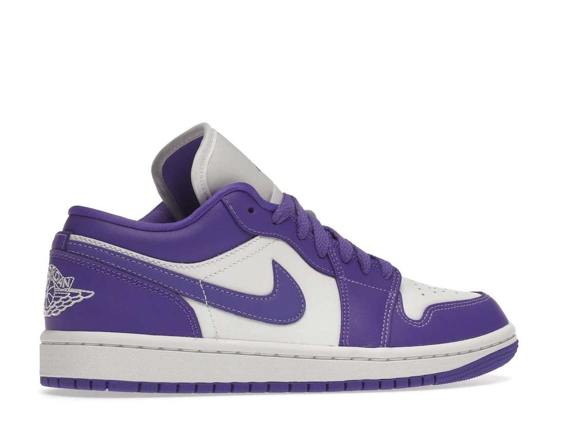 Vue 35 de Jordan 1 Low Psychic Purple 