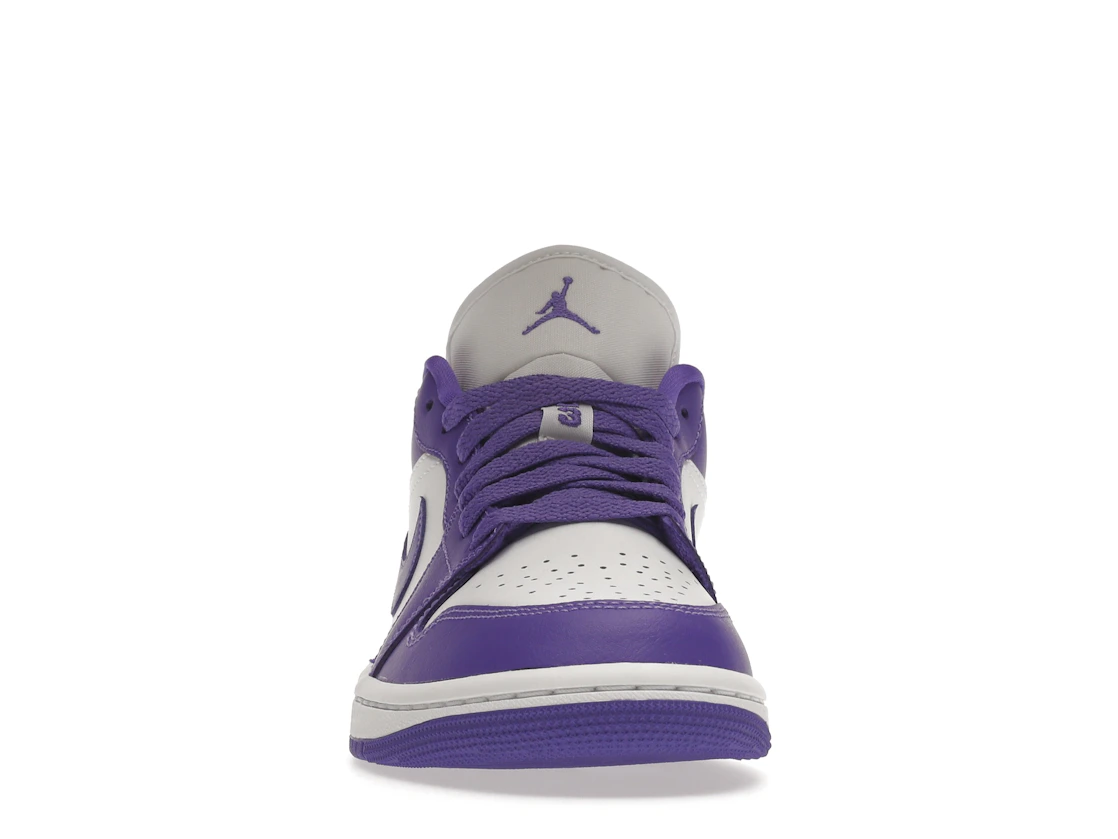 Vue 10 de Jordan 1 Low Psychic Purple 
