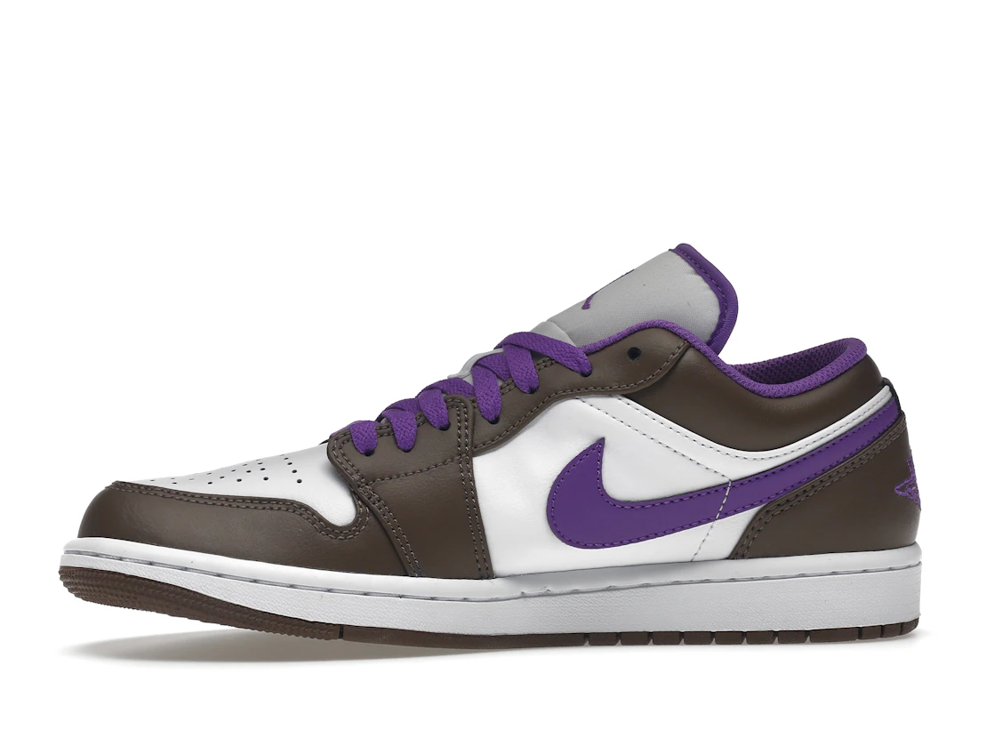 Vue 18 de Jordan 1 Low Purple Mocha