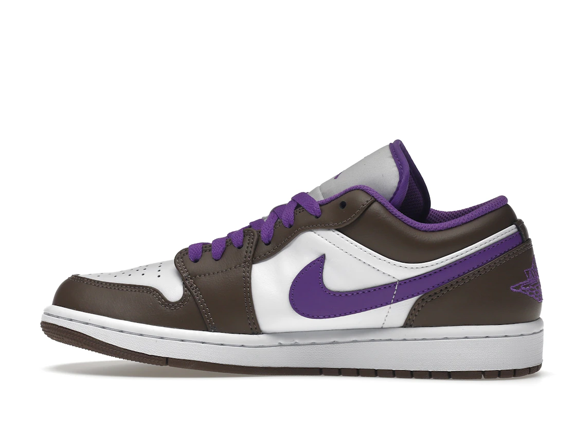 Vue 20 de Jordan 1 Low Purple Mocha