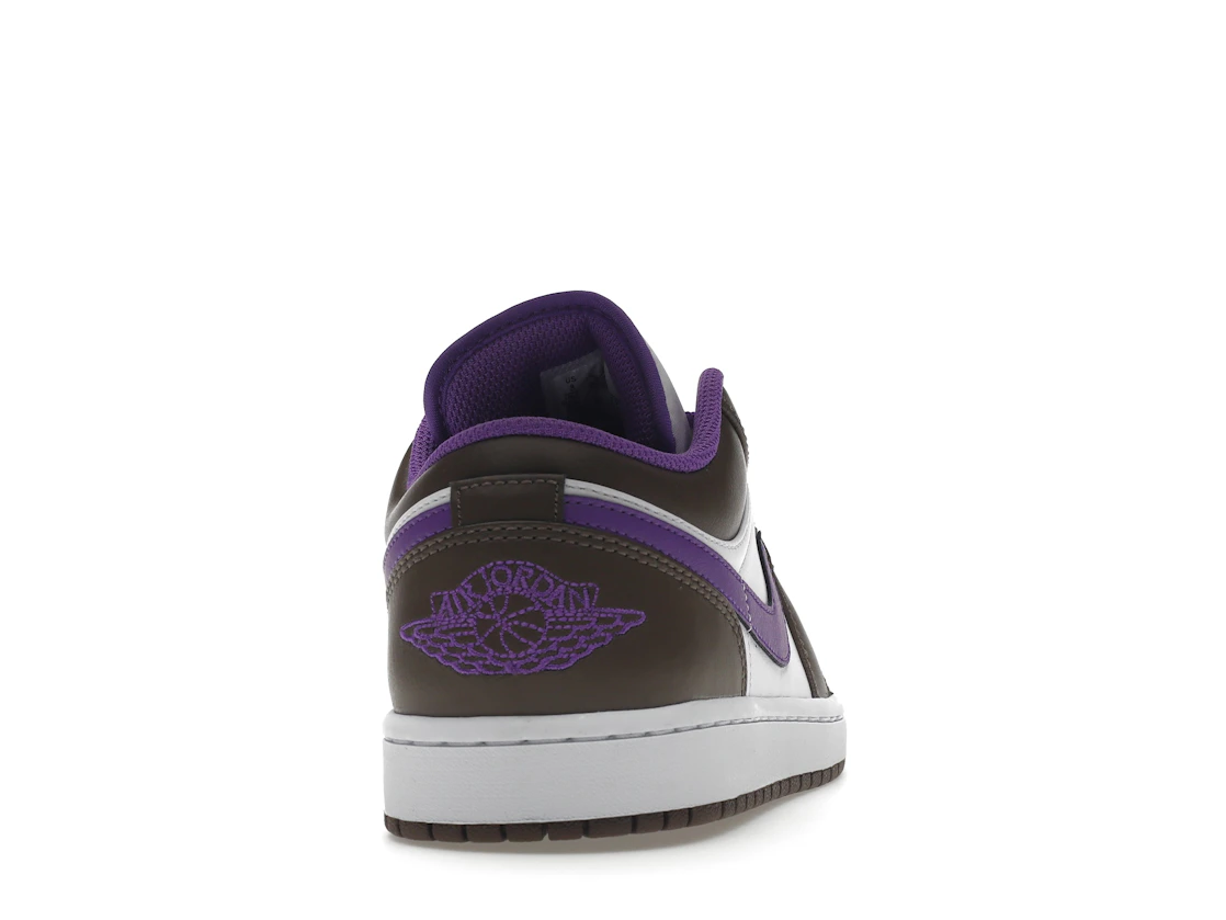 Vue 29 de Jordan 1 Low Purple Mocha
