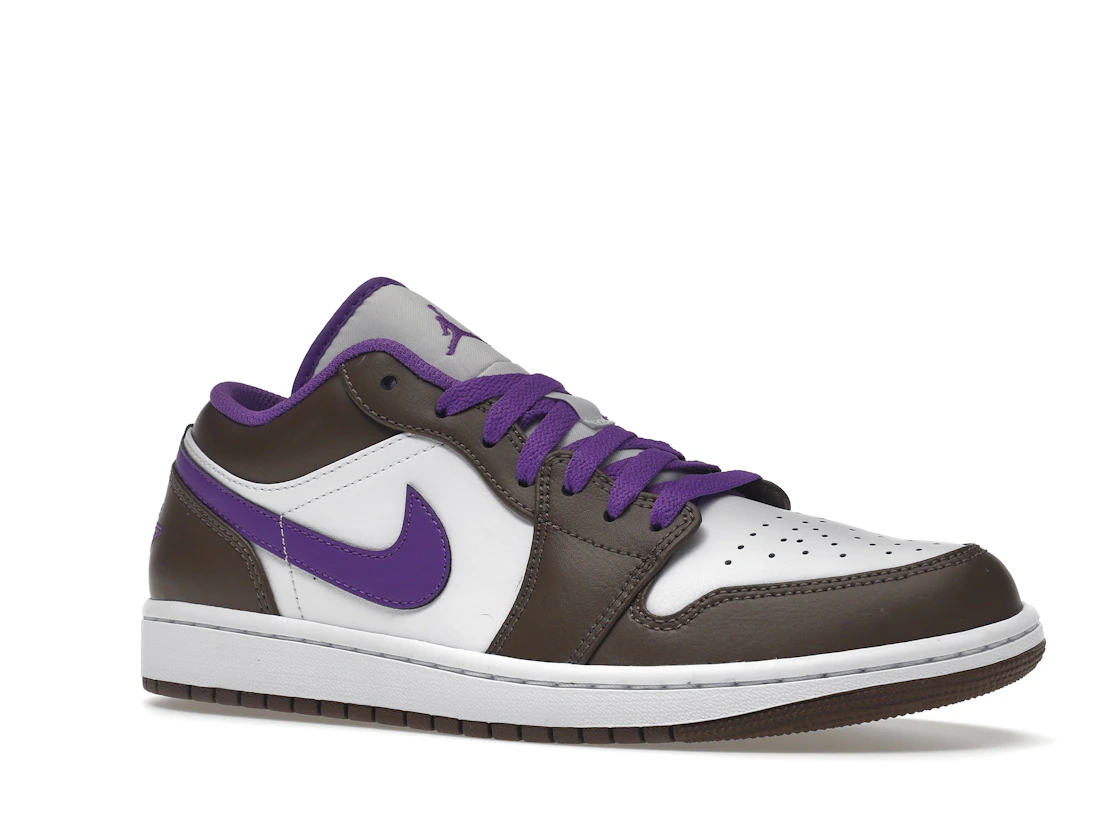 Vue 4 de Jordan 1 Low Purple Mocha