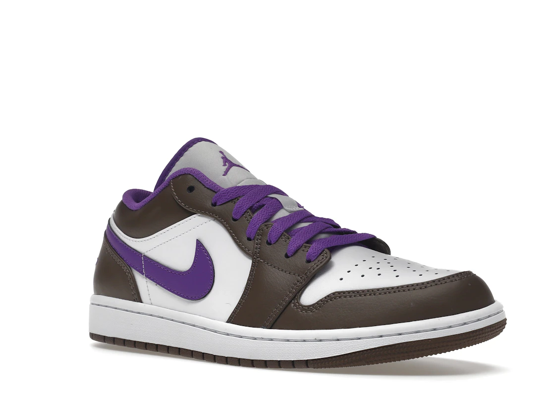 Vue 5 de Jordan 1 Low Purple Mocha