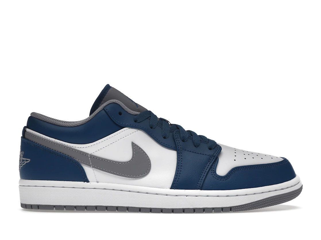 Vue 1 de Jordan 1 Low True Blue