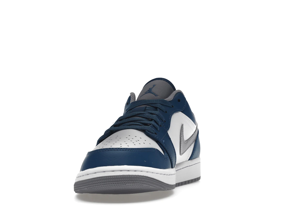 Vue 12 de Jordan 1 Low True Blue