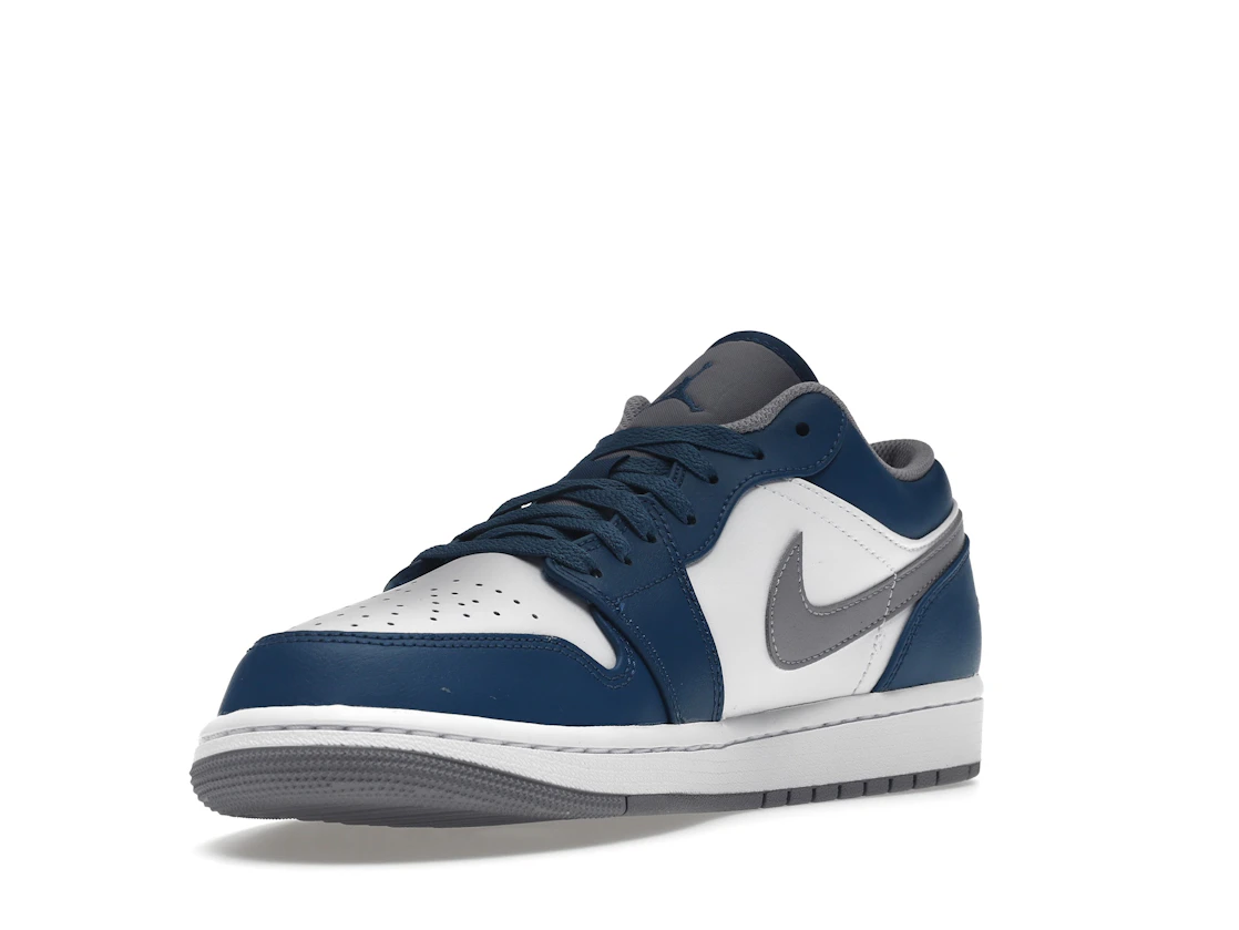 Vue 14 de Jordan 1 Low True Blue