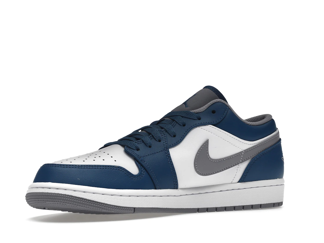 Vue 16 de Jordan 1 Low True Blue