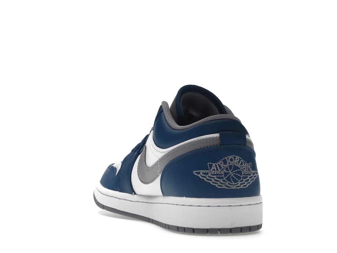 Vue 26 de Jordan 1 Low True Blue