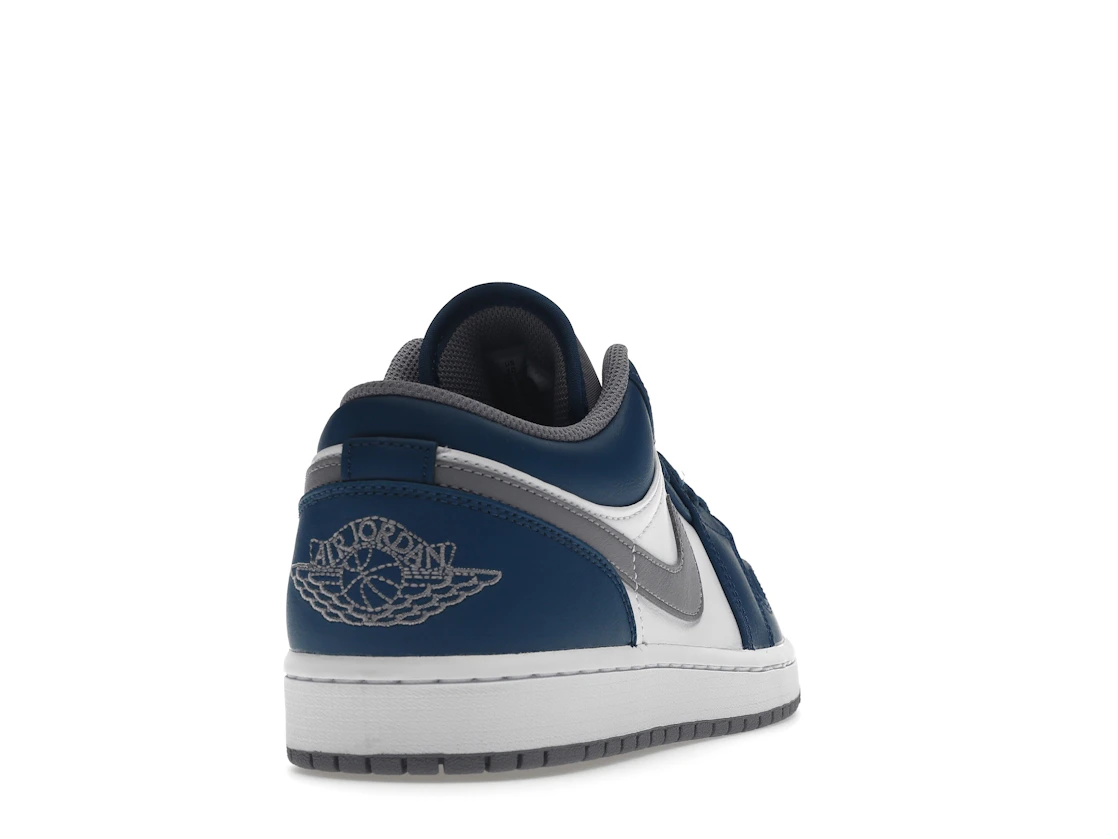 Vue 30 de Jordan 1 Low True Blue