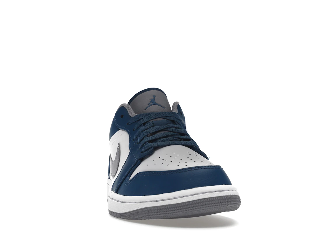 Vue 9 de Jordan 1 Low True Blue