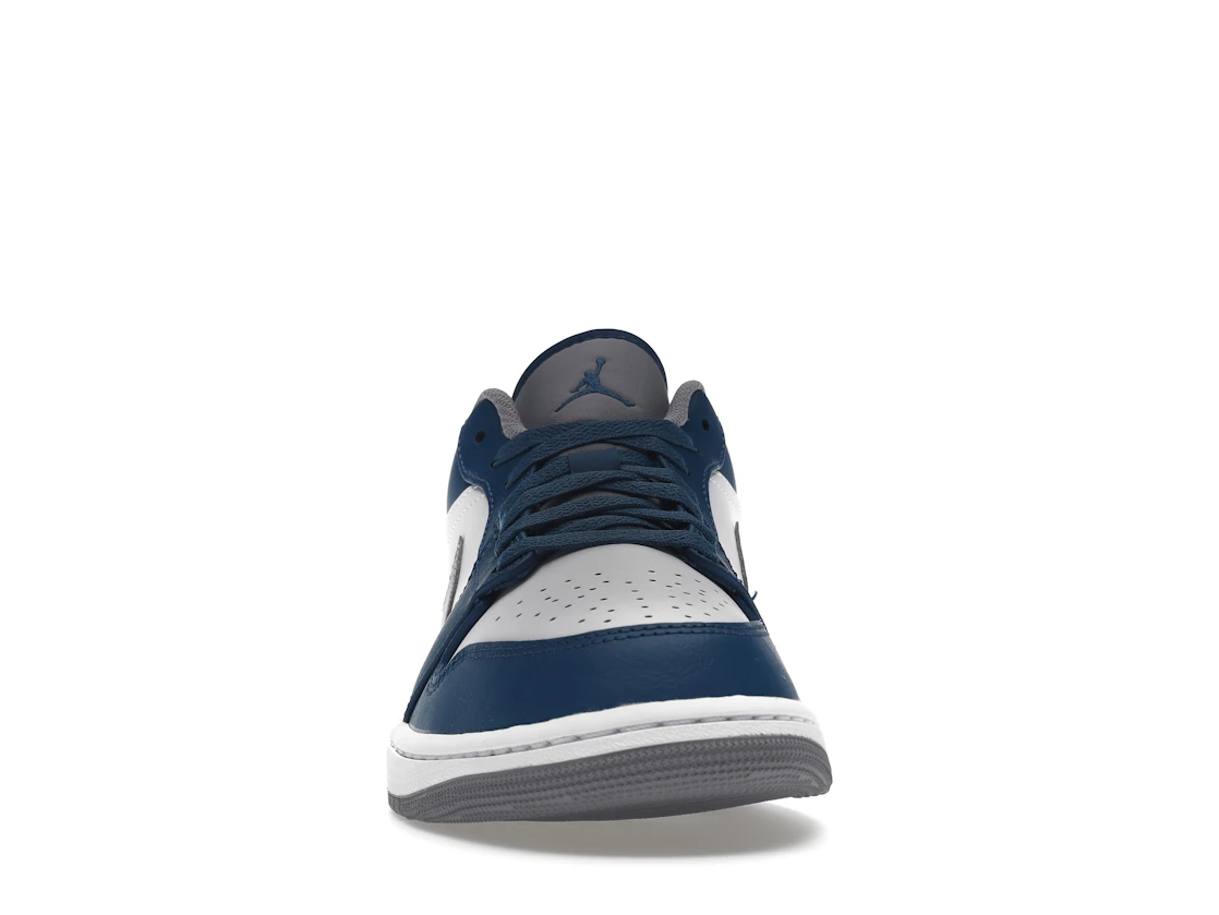 Vue 10 de Jordan 1 Low True Blue