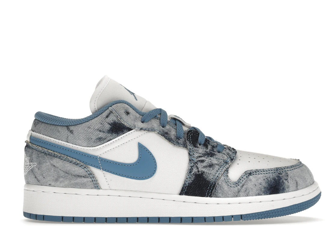 Vue 1 de Jordan 1 Low Washed Denim (GS)