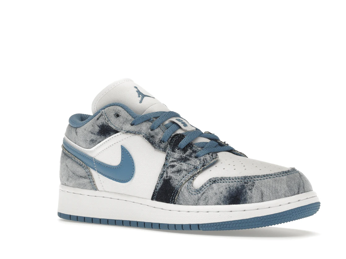 Vue 5 de Jordan 1 Low Washed Denim (GS)
