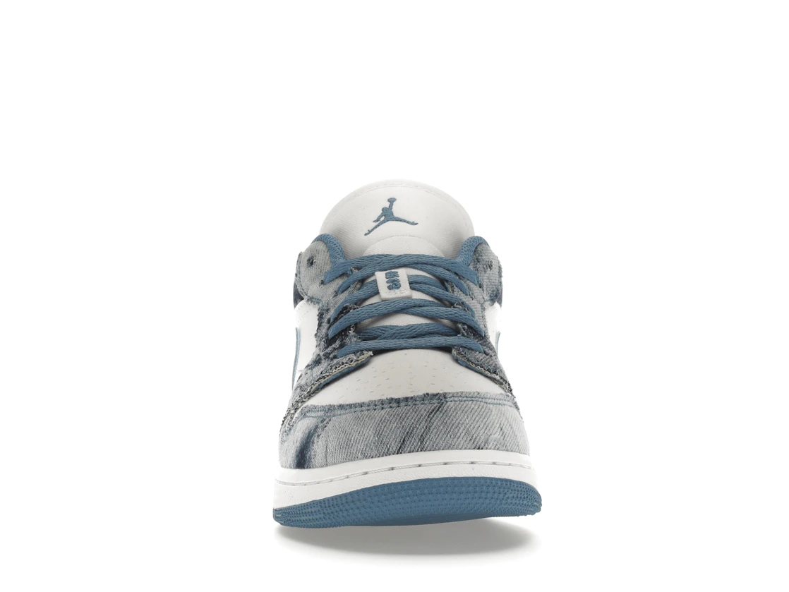 Vue 10 de Jordan 1 Low Washed Denim (GS)
