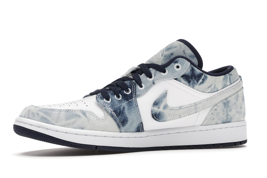 Vue 17 de Jordan 1 Low Washed Denim