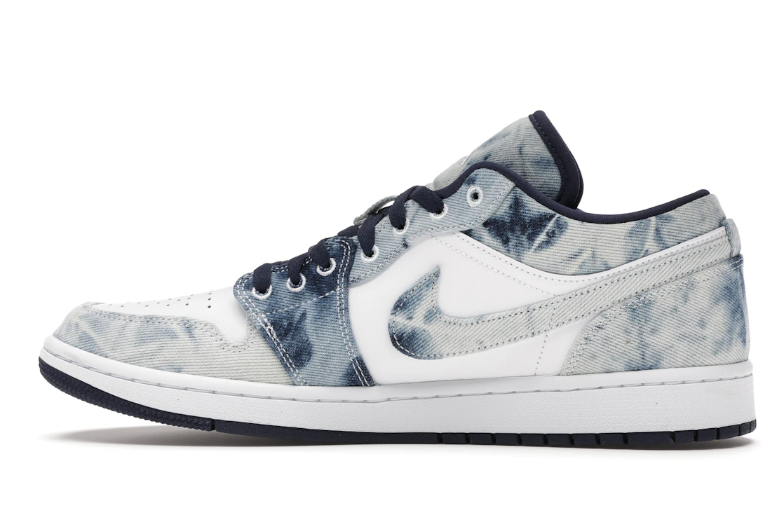 Vue 20 de Jordan 1 Low Washed Denim