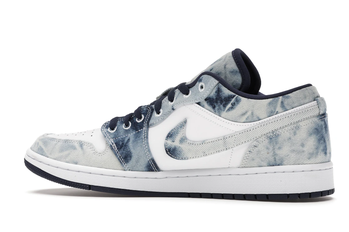 Vue 21 de Jordan 1 Low Washed Denim