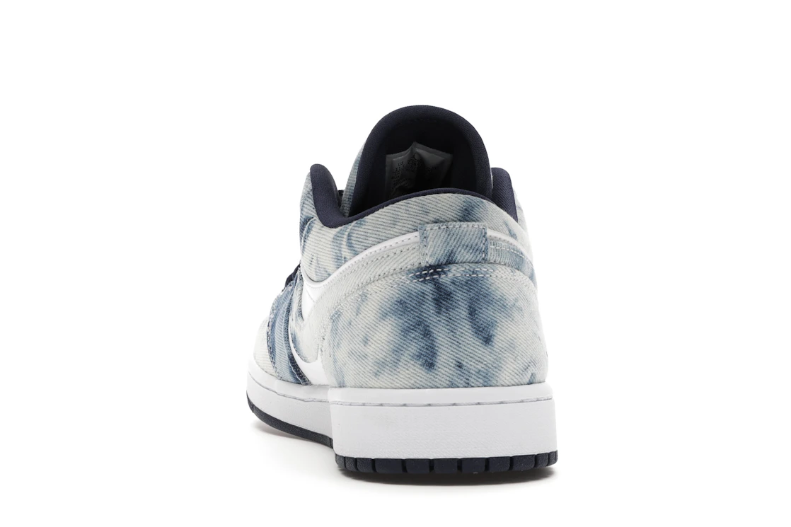 Vue 27 de Jordan 1 Low Washed Denim