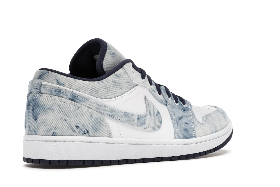 Vue 33 de Jordan 1 Low Washed Denim