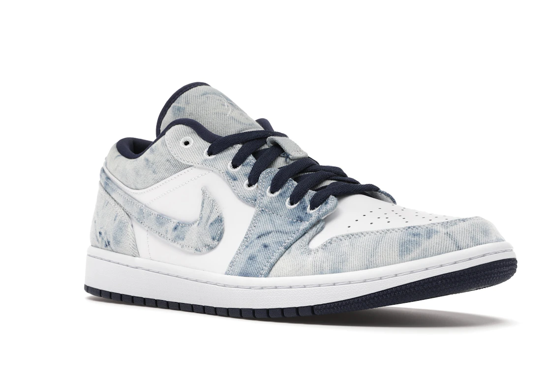 Vue 5 de Jordan 1 Low Washed Denim