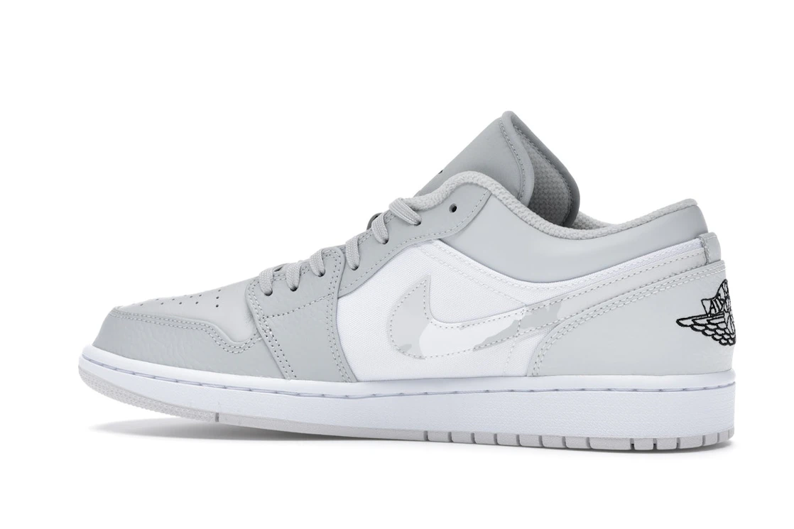 Vue 21 de Jordan 1 Low White Camo