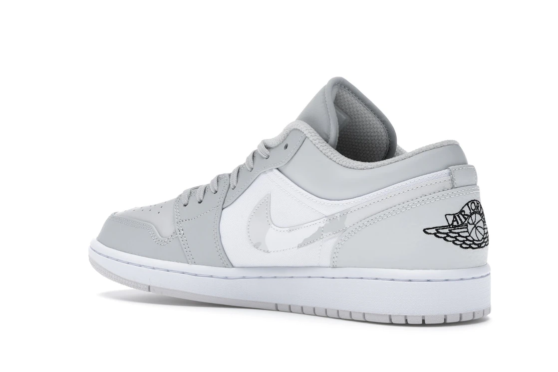 Vue 23 de Jordan 1 Low White Camo