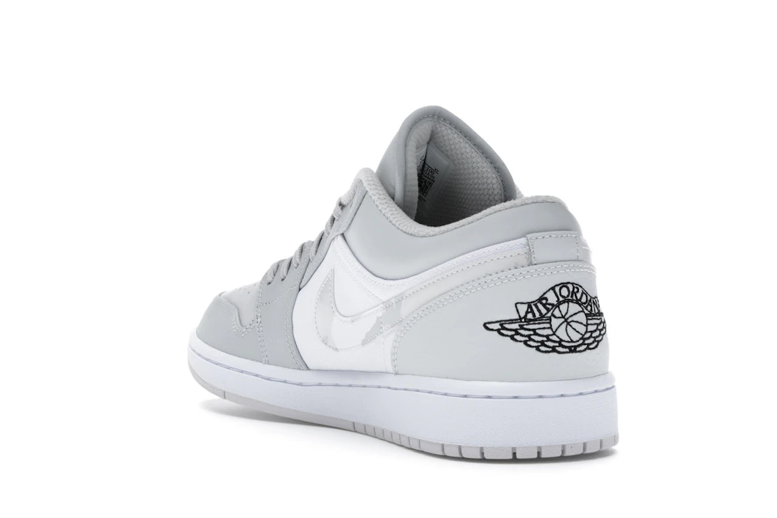 Vue 25 de Jordan 1 Low White Camo