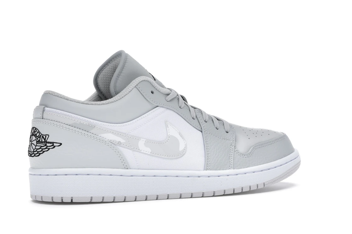 Vue 34 de Jordan 1 Low White Camo