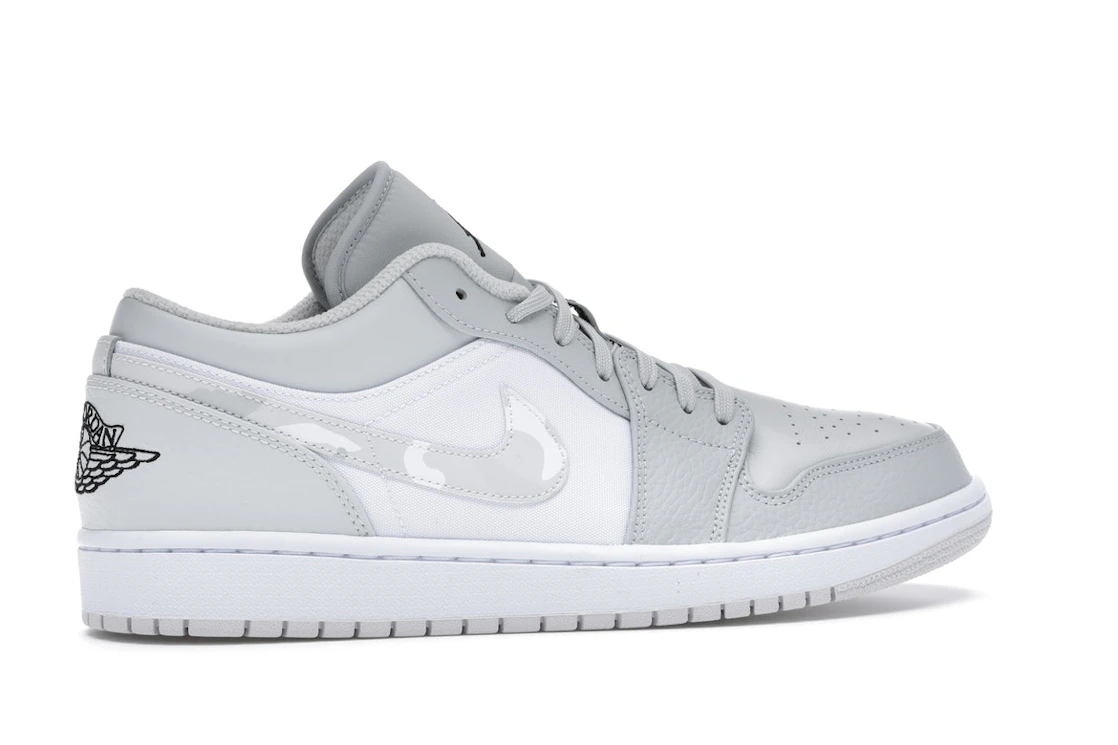 Vue 35 de Jordan 1 Low White Camo