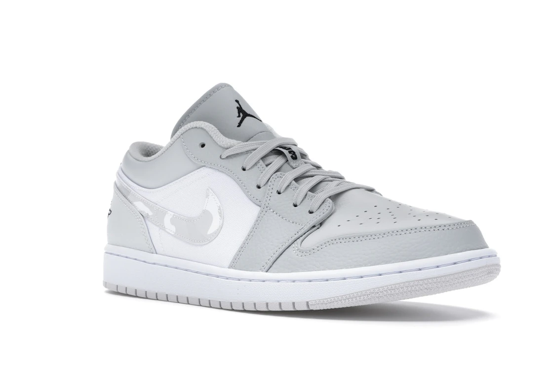 Vue 5 de Jordan 1 Low White Camo
