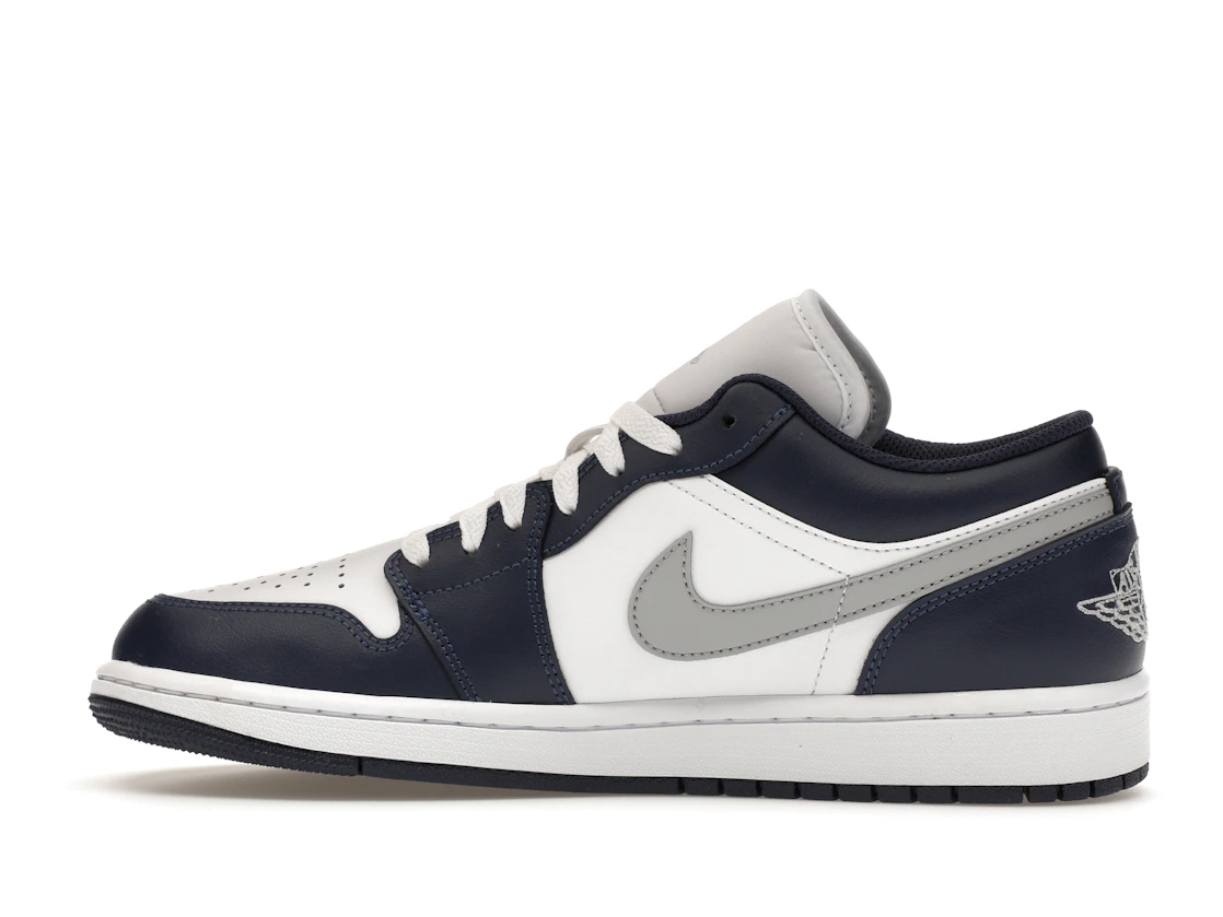 Vue 20 de Jordan 1 Low Wolf Grey Midnight Navy