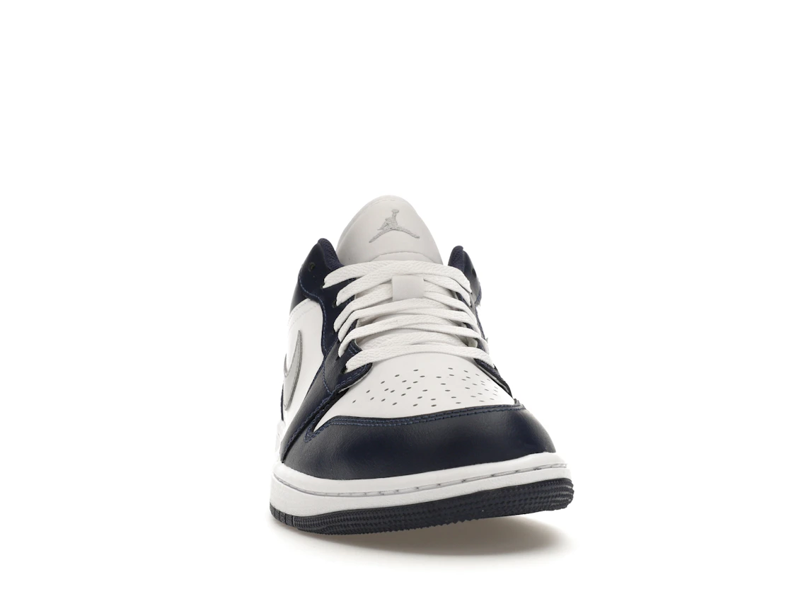 Vue 9 de Jordan 1 Low Wolf Grey Midnight Navy