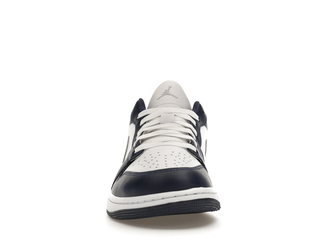 Vue 10 de Jordan 1 Low Wolf Grey Midnight Navy