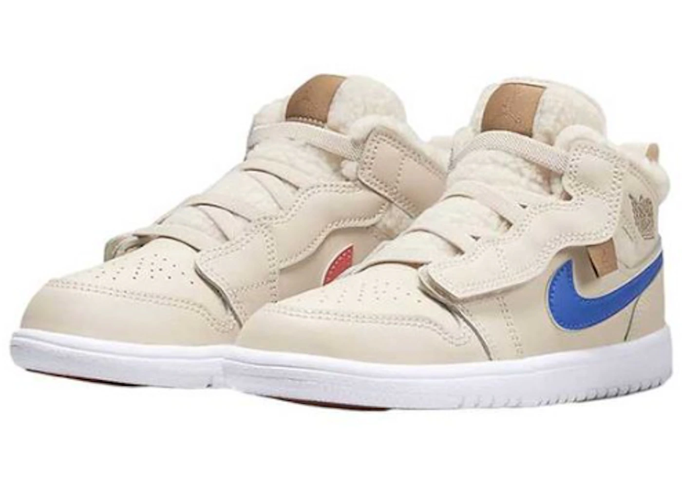 Jordan 1 Mid ALT Utility Fleece Pearl White (PS)
