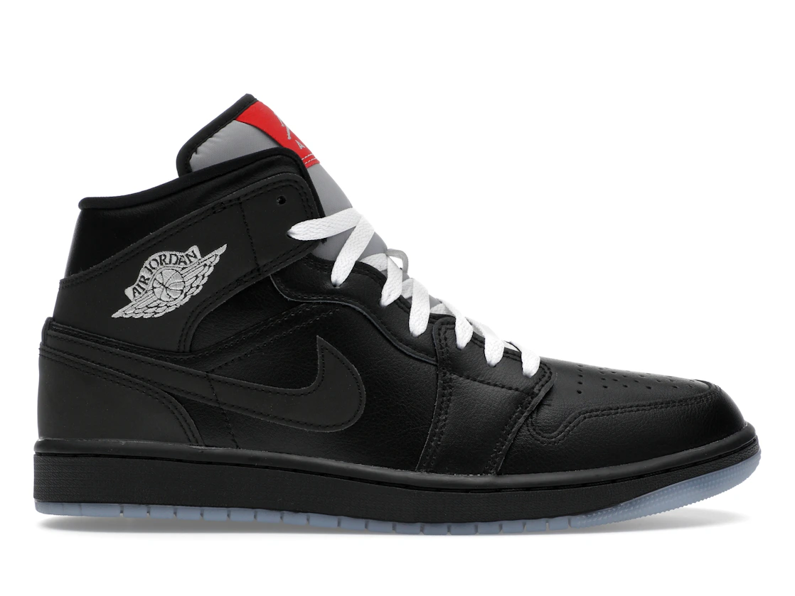 Vue 1 de Jordan 1 Mid SE Black Metallic Reimagined