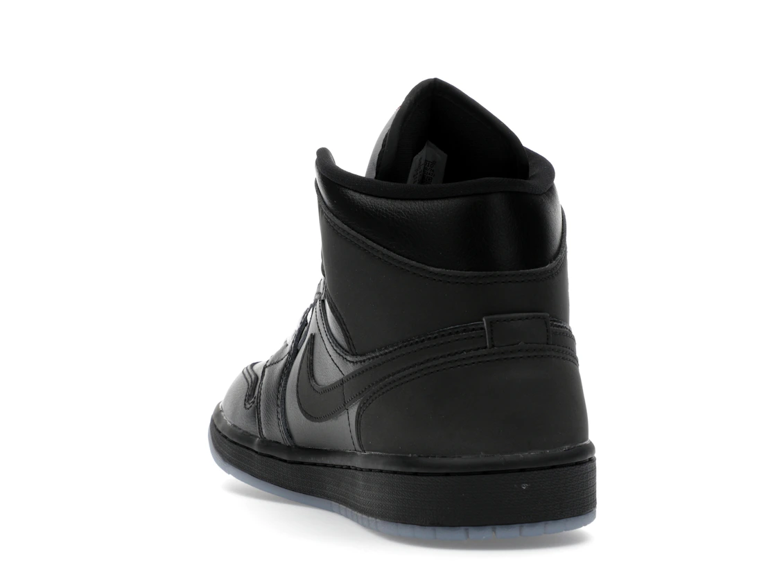 Vue 26 de Jordan 1 Mid SE Black Metallic Reimagined