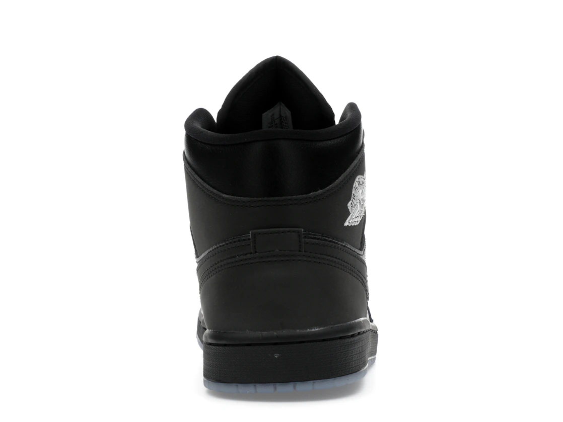 Vue 28 de Jordan 1 Mid SE Black Metallic Reimagined