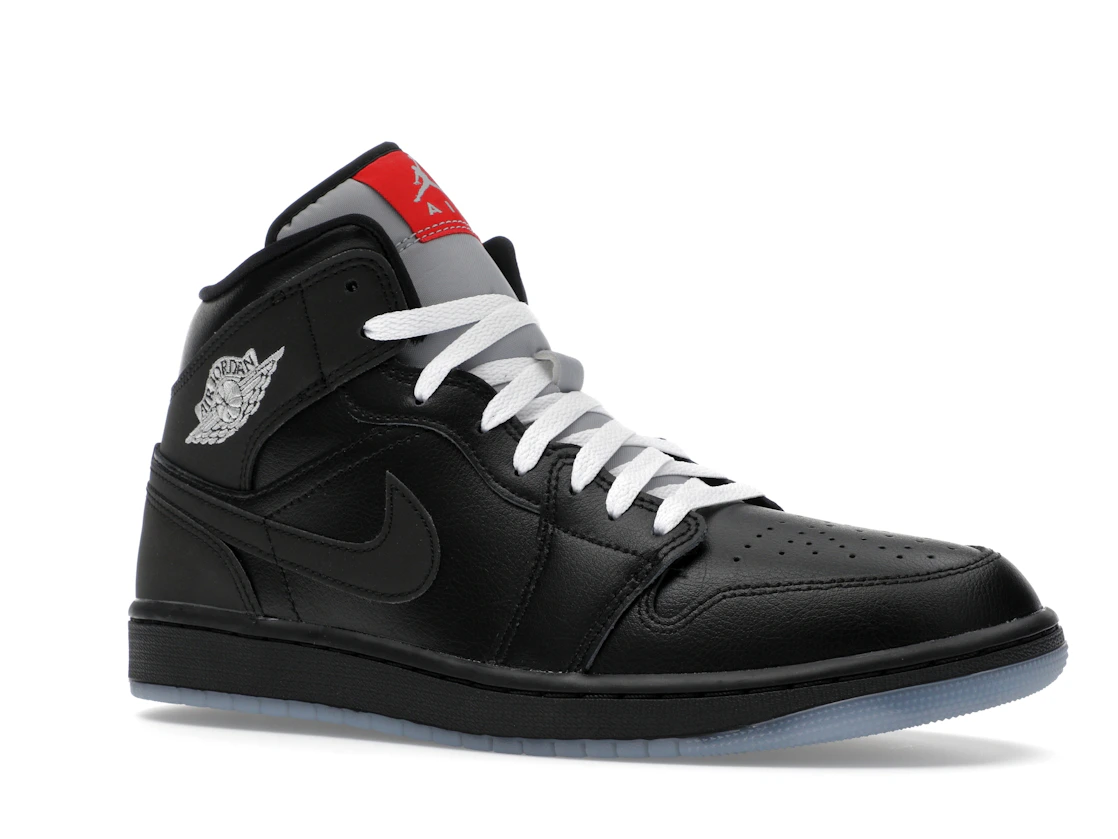 Vue 4 de Jordan 1 Mid SE Black Metallic Reimagined