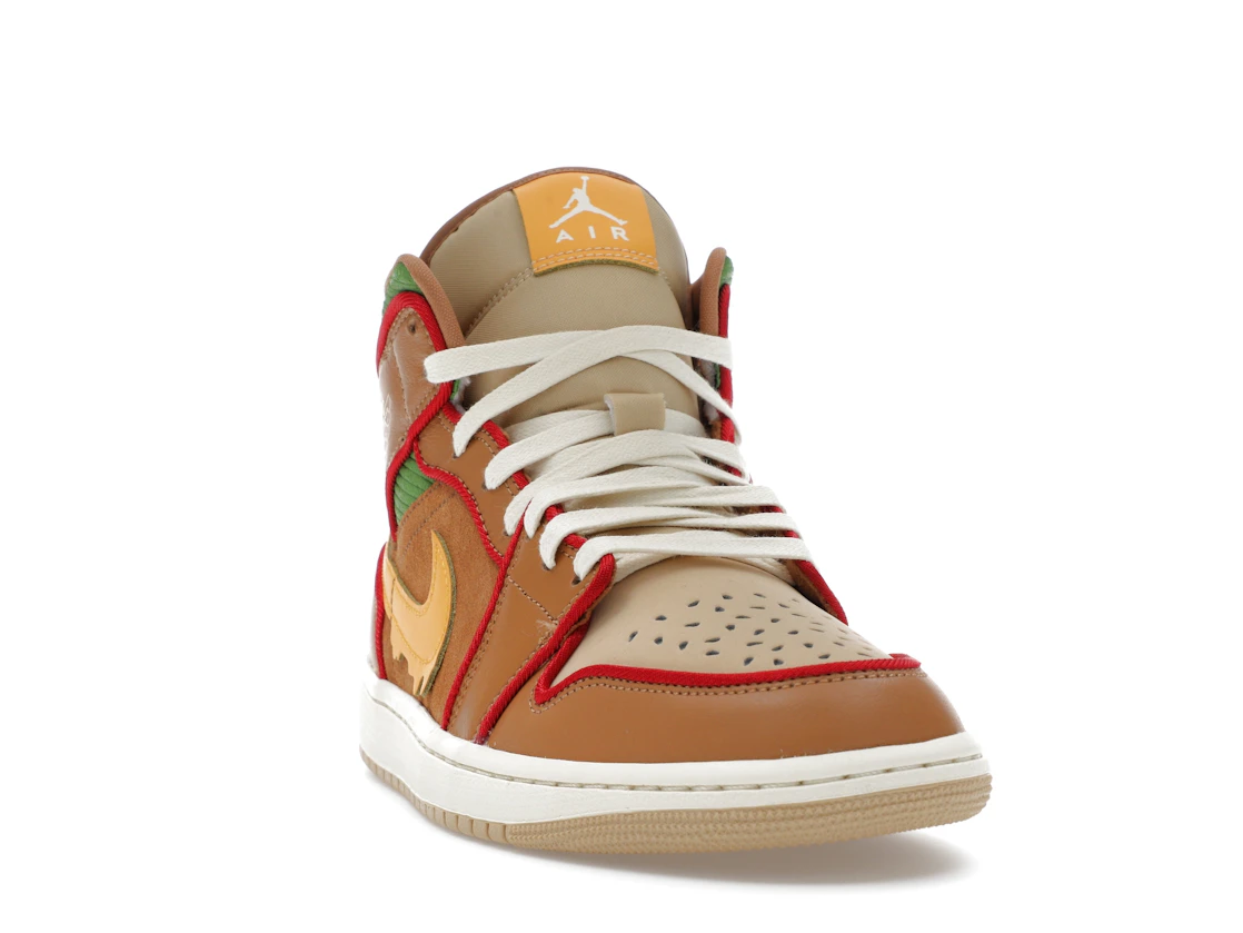 Vue 8 de Jordan 1 Mid SE Cheeseburger