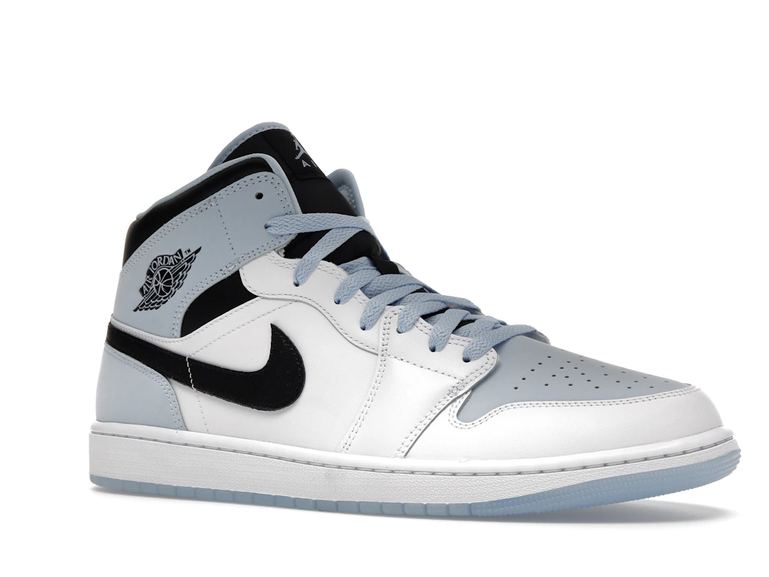 Vue 4 de Jordan 1 Mid SE Ice Blue (2023)