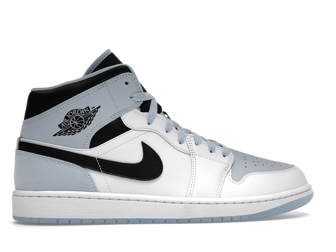 Vue 36 de Jordan 1 Mid SE Ice Blue (2023)