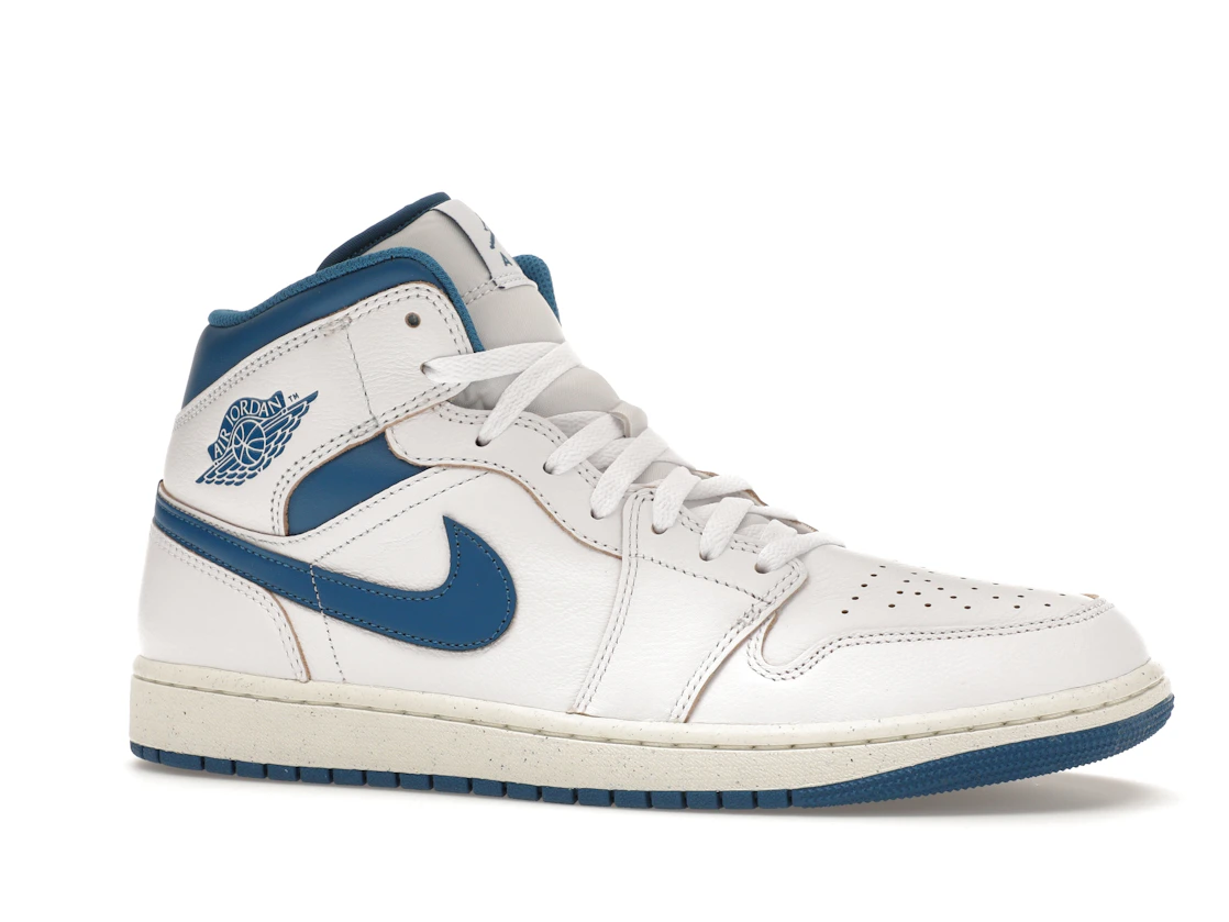 Vue 3 de Jordan 1 Mid SE Industrial Blue