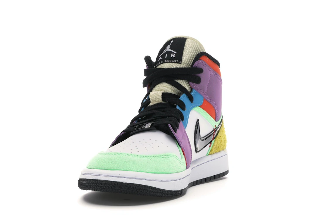 Vue 12 de Jordan 1 Mid SE Multi-Color 