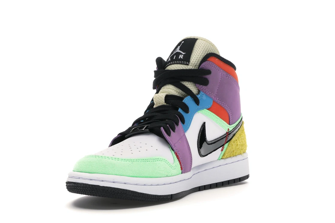 Vue 13 de Jordan 1 Mid SE Multi-Color 