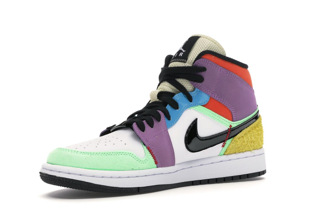 Vue 15 de Jordan 1 Mid SE Multi-Color 